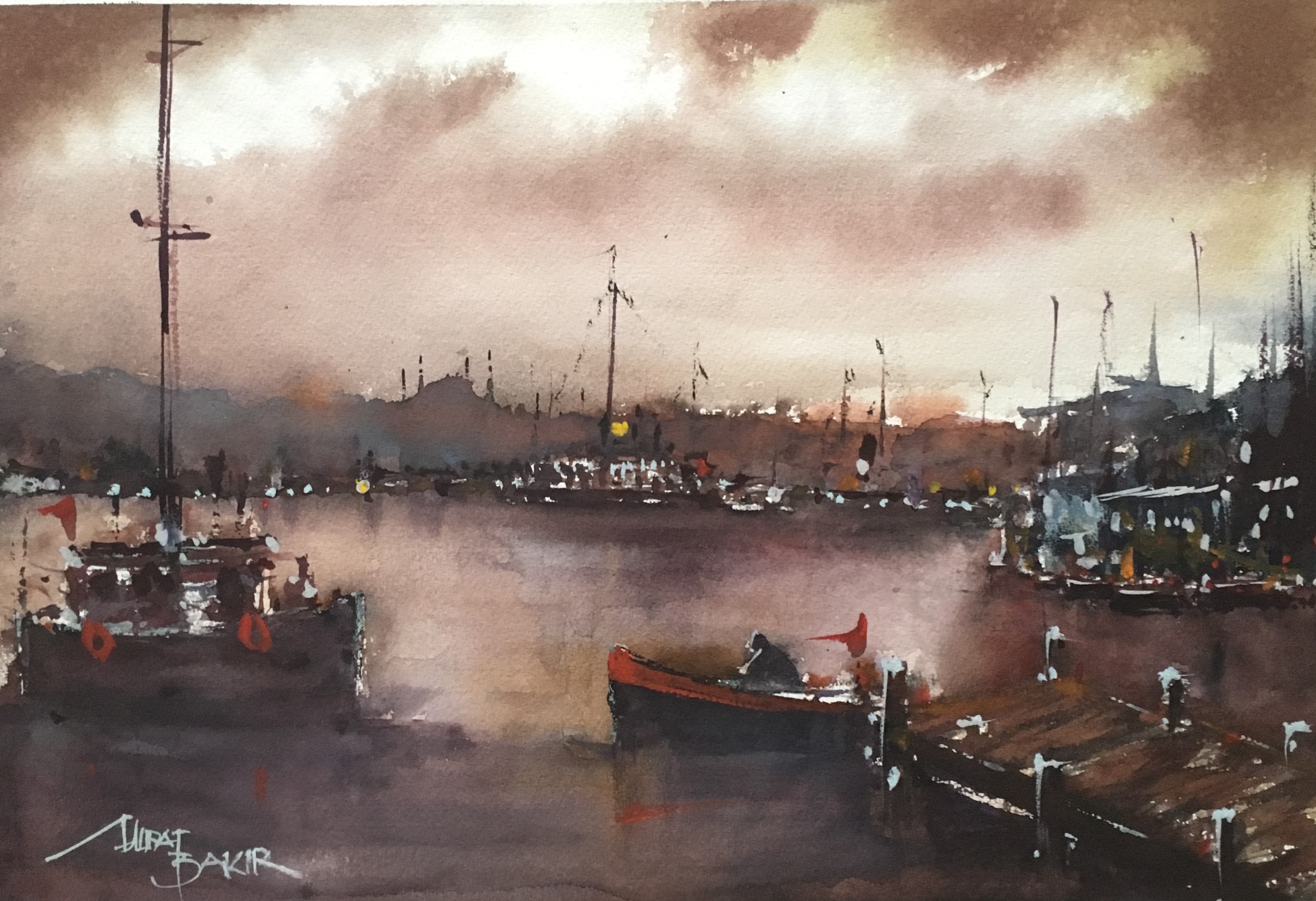 Sulu Boya Çalışması 43