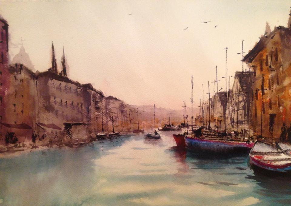 Sulu Boya Çalışması 61