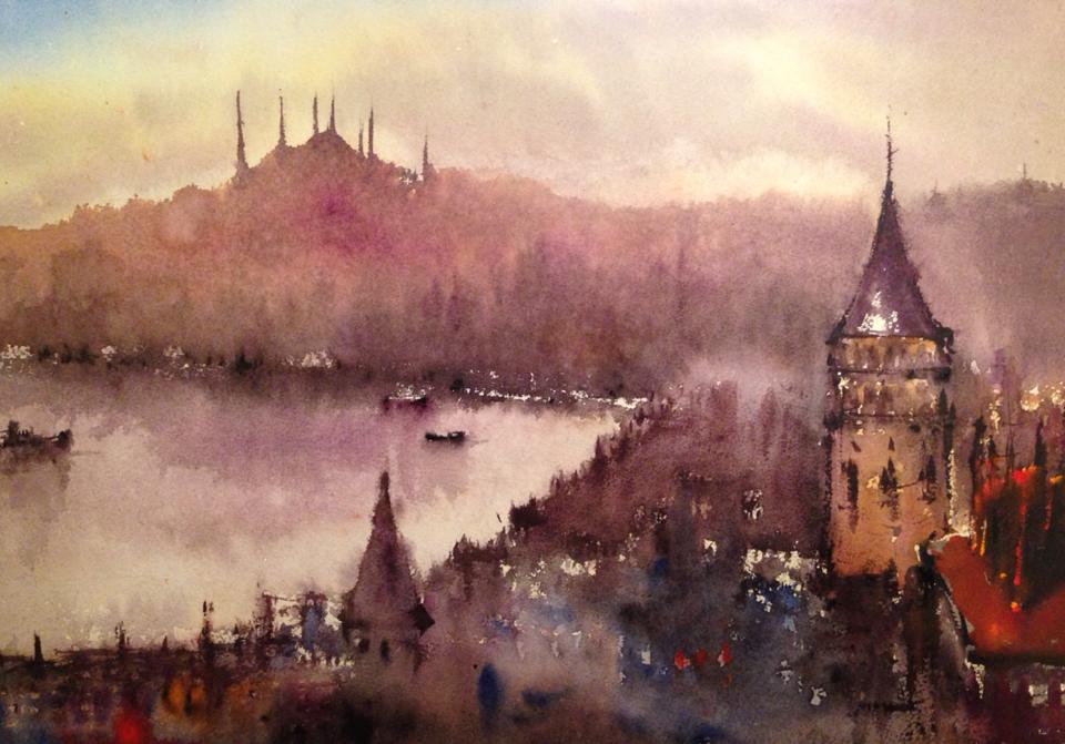 Sulu Boya Çalışması 62