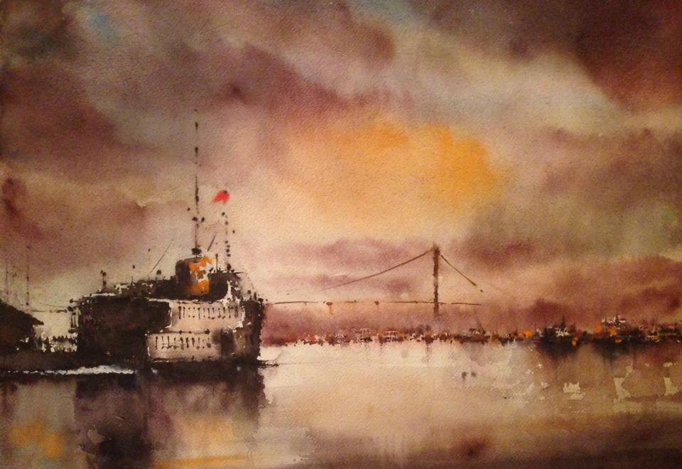 Sulu Boya Çalışması 70