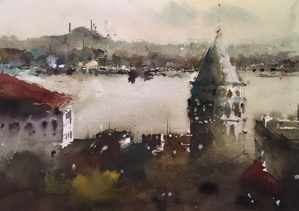 Sulu Boya Çalışması 86